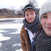 Junger Vorarlberger rettet Frau aus Eisloch