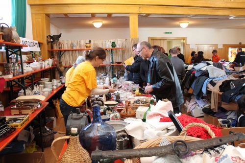Der große Flohmarkt der Wolfurter Pfadfinder findet heuer am 9. und 10. März 2018 im Vereinshaus und im Cubus statt.  NAM