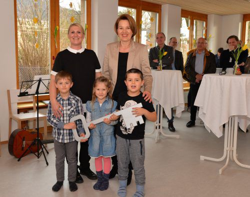 Der Kindergarten Kastenlangen wurde feierlich eröffnet.  STD
