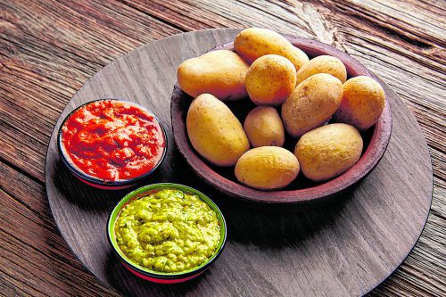 Die kleinen Kartoffeln werden gerne als Beilage serviert.
