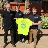 Studenten schwitzen auf Gran Canaria
