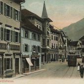 Der Dornbirner Marktplatz im Wandel der Zeiten