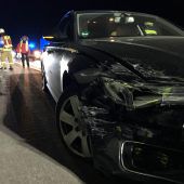 Unfall in Baustellenbereich der A 14
