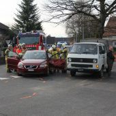 Bei Autounfall verletzt