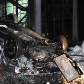 Alkolenker (20) überstand spektakulären Unfall in Lech ohne Verletzungen. »B1