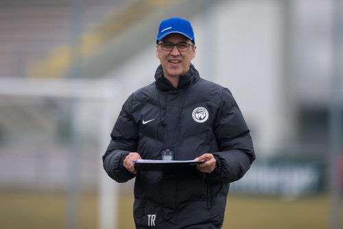 Hohenems-Coach Peter Jakubec glaubt an den ersten Heim-Dreier. SAMS