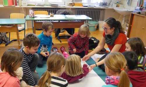 In den Volksschulen Rieden, Schendlingen und Fluh fanden Workshops zum Thema Gesundheitsförderung statt. ama