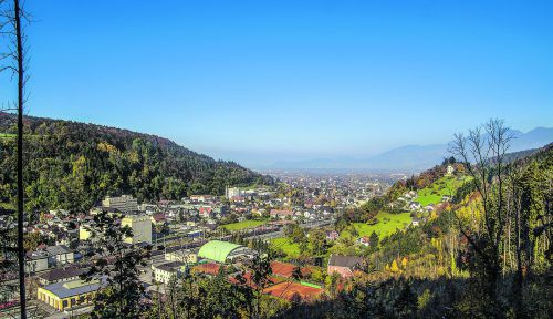 In Feldkirch wird stadtnahes Panoramawohnen wahr. Foto: ZIMA