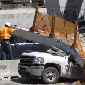 Brückeneinsturz in Florida: Ingenieure unterschätzten Riss