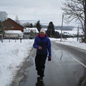 Schnee und Kälte getrotzt