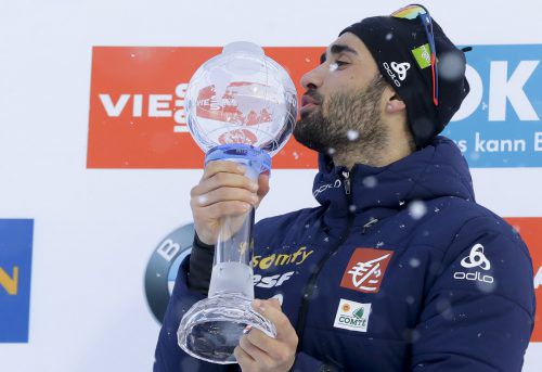 Siebter Weltcupgesamtsieg für den Franzosen Martin Fourcade. ap