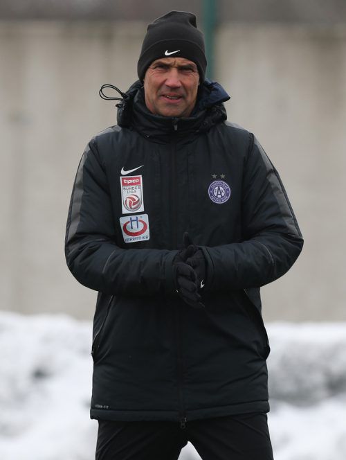 Thomas Letsch feiert sein Debüt auf der Trainerbank von Austria Wien. gepa