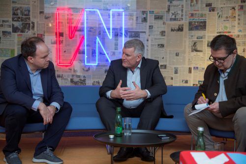 Zumtobel-CEO Alfred Felder: „Kunden wollen in Zukunft nicht mehr eine Leuchte, sondern eine Komplettlösung.“  VN/Paulitsch