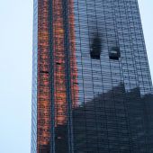 Ein Toter nach Brand im Trump Tower