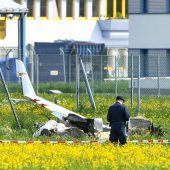 Kleinflugzeug stürzt in Innsbruck ab: Beide Flugzeuginsassen tot
