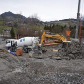 Neue Wohnanlage an Gemeindegrenze