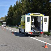 Polizistin angefahren