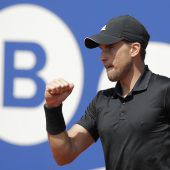 Thiem mit Auf und Ab im Achtelfinale
