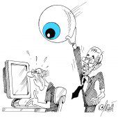 Kickl wirft ein blaues Auge drauf!