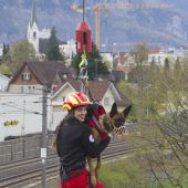 Retter heben ab