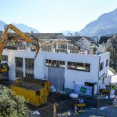 Abbruch in Nenzing