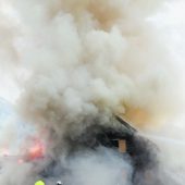 Großbrand in Sonntag