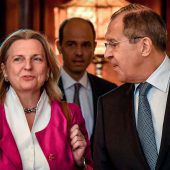 Außenministerin Kneissl trifft Amtskollegen Lawrow