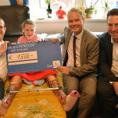 Freudentag für Leonie in Mäder