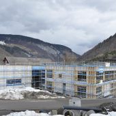 Gemeindezentrum im Herbst fertig