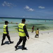 Philippinen machen Insel dicht