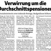 Budget für Beamtenpensionen