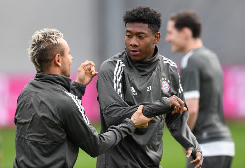 Wieder zurück im Bayern-Training: ÖFB-Teamspieler David Alaba. afp