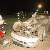Überschlag mit Auto