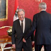 Guterres verteidigt in Wien das Atomabkommen mit dem Iran