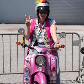 Entschleunigte Biker