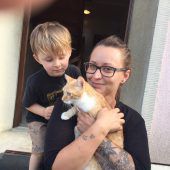Nicoles und Marlons Kätzchen entkam unheimlichem Tierquäler in Lustenau. »B1