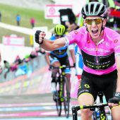 Simon Yates baute beim Girodie Führung aus