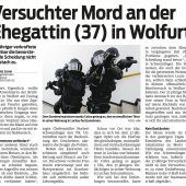 Prozess um Mordversuch an der Ehefrau
