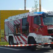 Bagger schlägt Leck in Gasleitung