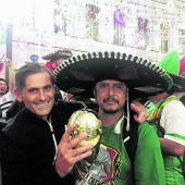 Selbst Moskau entzieht sich nicht der Fußball-Verrückheit