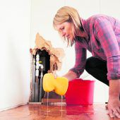 Ältere Wasserleitungen warten
