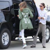 Statement-Jacke von Melania Trump löst Diskussionen aus