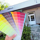 Frische Farbe fürs Eigenheim