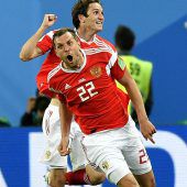 Russland besiegt Ägypten mit 3:1 und stößt Tür ins Achtelfinale ganz weit auf. »C1–4