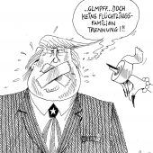 Fingerzeig von Mrs. Trump!