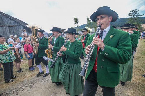 Für flotte Klänge sorgten während der drei Tage zahlreiche Musikgruppen.