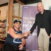 Deutscher Handbiker auf großer Mission