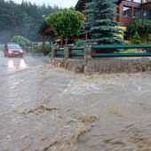 Heftige Unwetter forderten ein Todesopfer
