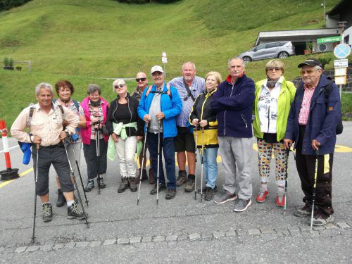 Mitglieder des Seniorenringes Feldkirch hatten sich zum Wandern durch die Gebirgswelt im Montafon aufgemacht. Verein