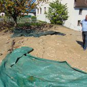 Alte Gebeine legen Baustelle lahm